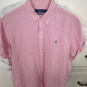 Ralph Lauren Pink Linen shirt